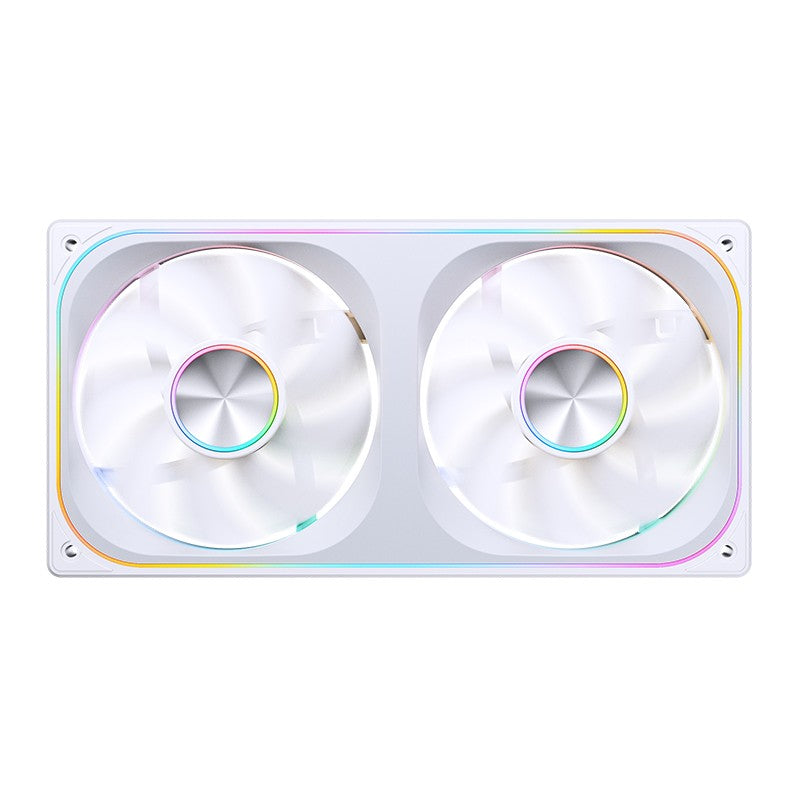 JONSBO ZA-120/240/360 Computer Case Fan 12CM 5V ARGB 120mm Monolithic Structure Water-Cooled Fan  PWM Forward/Reverse Fan Kits