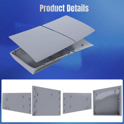 Limited 30th Anniversary Premium ABS Hard Case Replacement Faceplate with Logo Skin&30th Sticker Panels For PS5 Slim Console
