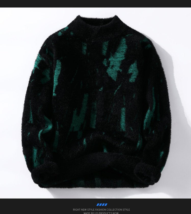 Brand Clothing High Quality Fashion Sweaters/Male Loose Casual Knitted Pullover/Man Casual Round Neck Sweaters M-3XL