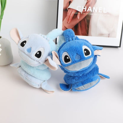 Disney Stitch Protetores de Orelha Novos Unissex Doce e Fofo Padrão de Desenho Animado Criativo Simples Moderno Macio e Suave Espessado Quente