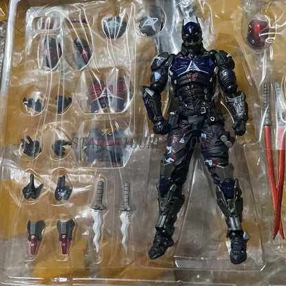 Amazing Yamaguchi Black Panther Action Figure Collection Model 15cm Kaiyodo Revoltech #030 Marvel T Challa Movable Figurine Toys