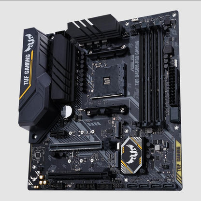 ASUS TUF B450M-PRO GAMING AMD B450 AM4 Placa-mãe Suporta R5 5600X 5600 3600 R7 5800X3D R9 5900X CPU SATA 6Gb/s HDMI M.2 mATX