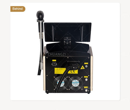 Portable 808 755nm Body Hair Laser Hair Removal Machine 3-Wave IPL Professional Diode Ice Titanium Permanent Painless