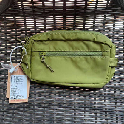 Fashionable Versatile Mini Shoulder Bag Portable Fitness Crossbody Waist Chest Bag for Men And Women Nylon Material