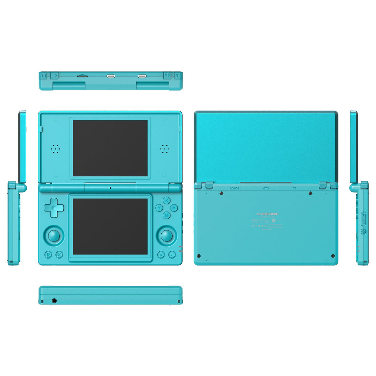 ANPOWN Anbernic RG DS Handheld Game Console Player Dual 4.0 IPS Screen Android 14 Dual App Split Retro Video Game Consoles