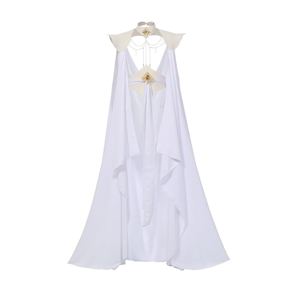 Medieval Elven Cloak for Women Full Length Fairy Cape Off Shoulder Capelet Renaissance Cosplay Costume