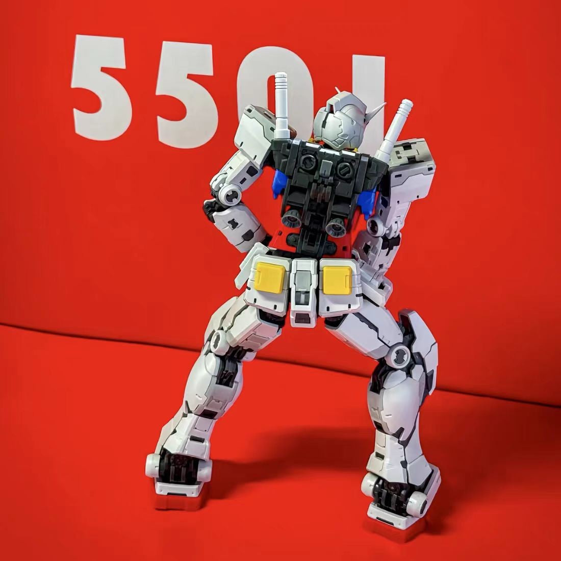 Reparo de Máscara Versão Changlong 5501rg 1/144 Yuanzu 2.0 Modelo Montado Rgurx-78-2 Boneco de Brinquedo Menino Réplica de Alta Versão