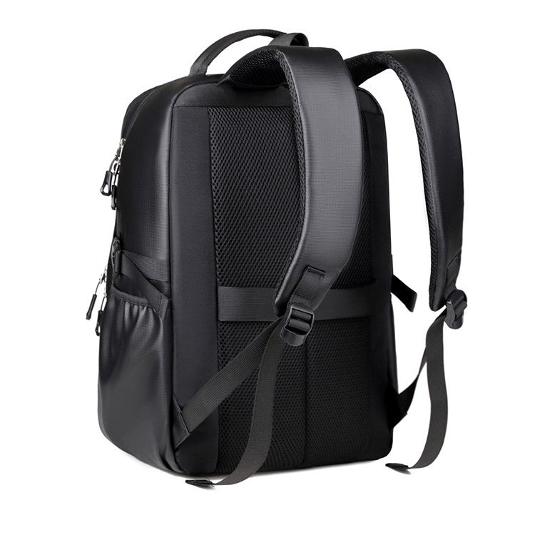Business backpack, laptop backpack, travel bag, black, large capacity, suitable for different scenarios