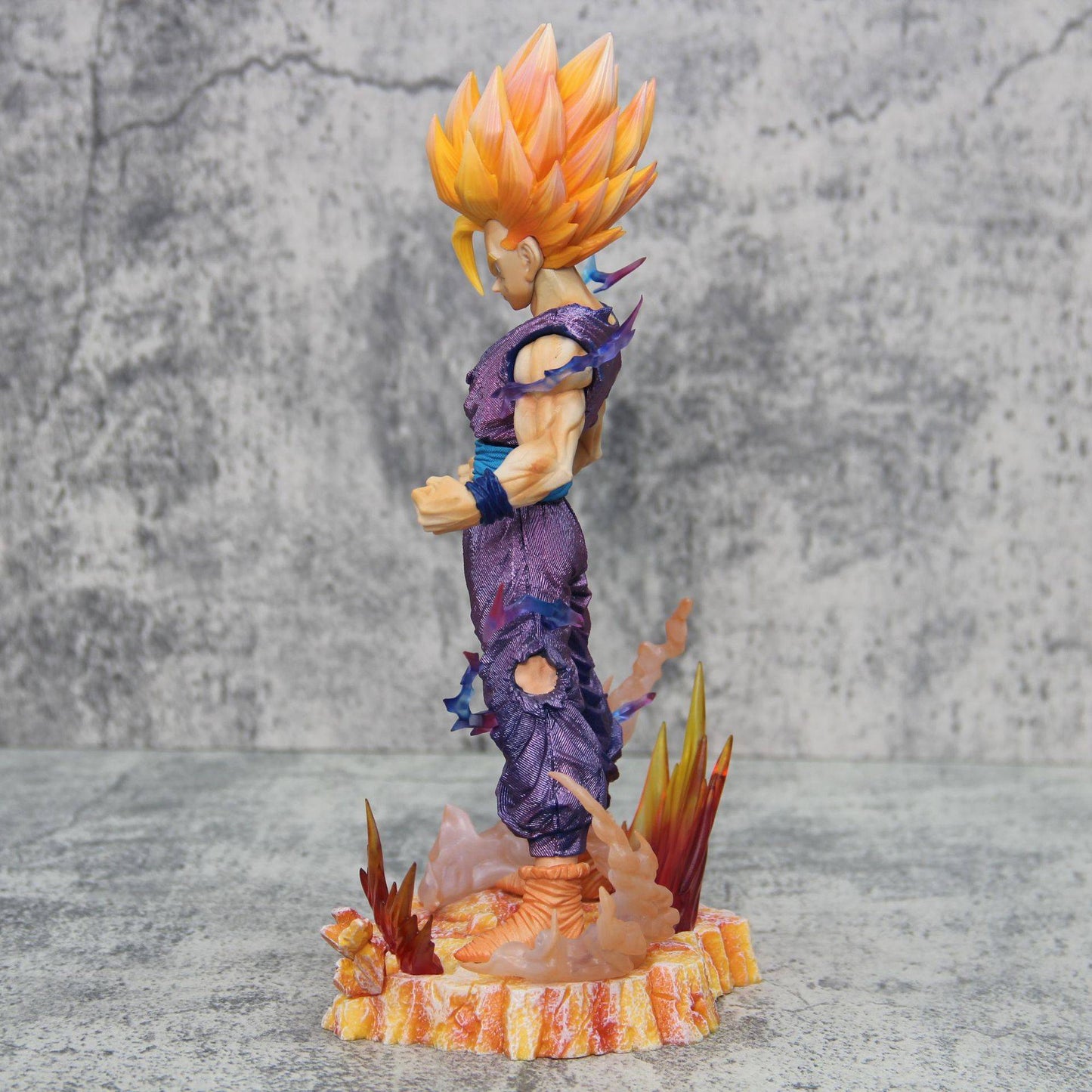 Dragon Ball Super Saiyajin 2 Besta do Futuro Son Gohan Figura Estatueta de Anime Modelo de Estátua Presente para Menino