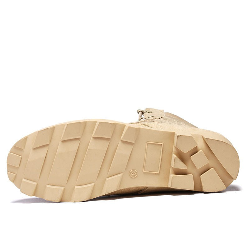 2024 Autumn and Winter Wolf Men's Hight-Top Desert Fans Delta Boots