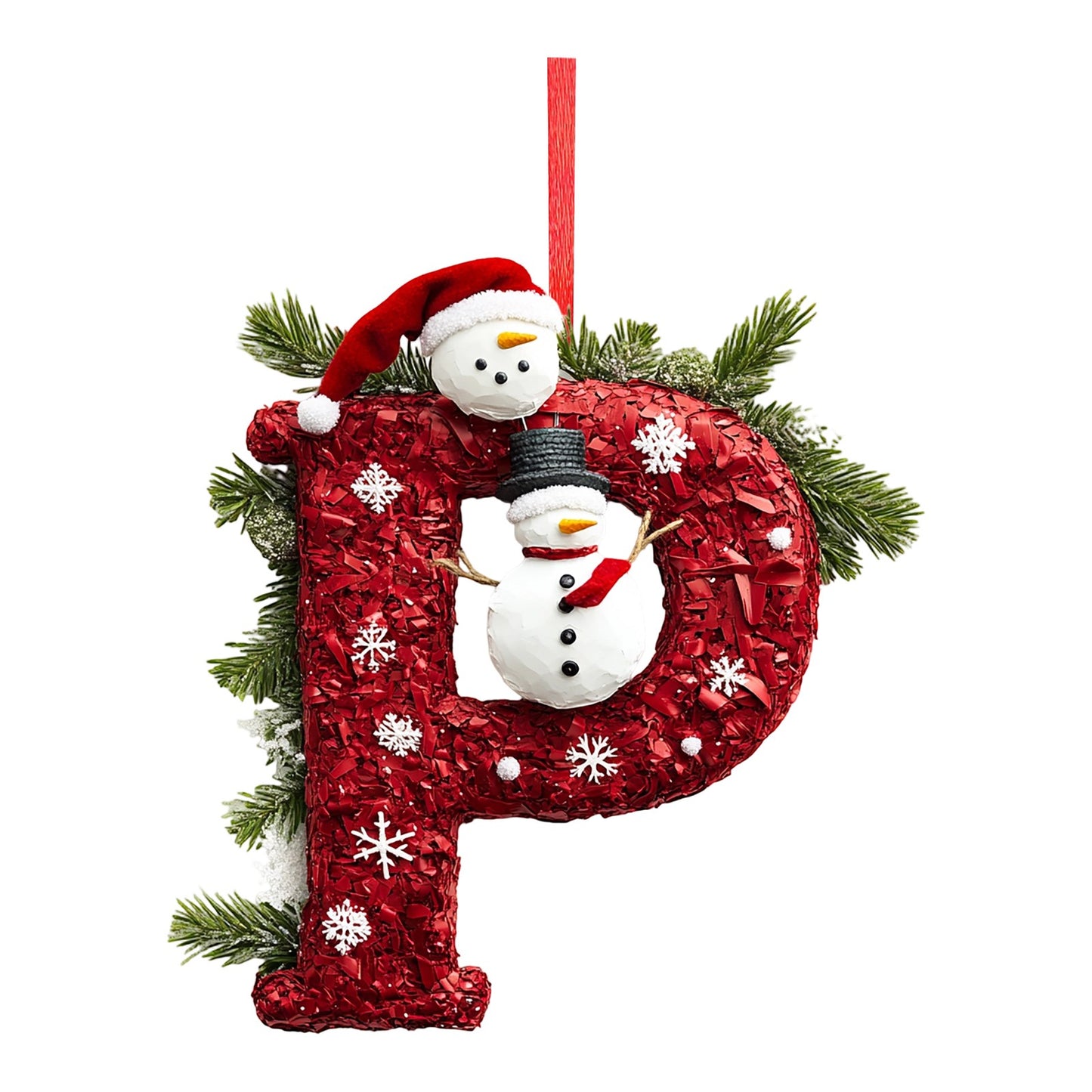 26 Letter Christmas Tree Hanging Personalized Christmas Letter Decoration Holiday Ornaments Christmas Tree Ornaments 2025