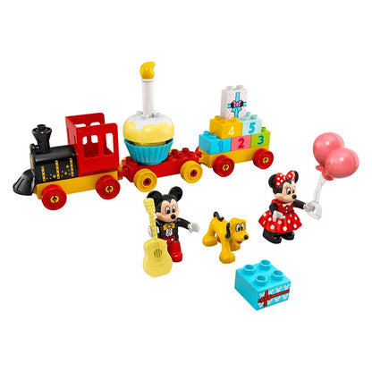 LEGO Tesouro 10941 Trem de Aniversário do Mickey e da Minnie Brinquedo de Construção de Quebra-Cabeças Infantis Presente