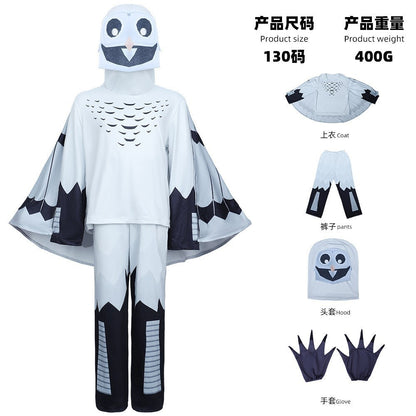 Game 99 Nights in The Forest Owl Monster The Ram Costume Adult Secret The Horror Deer VS Owl Costumes Cartoon Animal Dressing