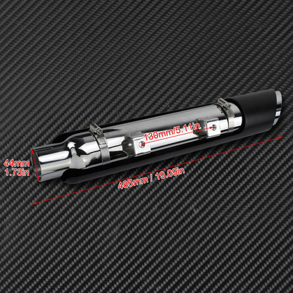 Motorcycle Slip-On Exhaust Muffler Shortshots Exhaust Pipes For Harley Sportster XL 883 Iron 1200 48 72 Forty Eight 2014-2022