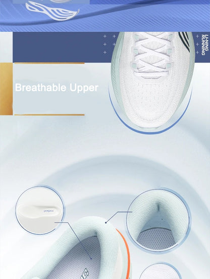 Li-Ning Men YUEYING 5 Cushion Running Shoes TEMPO BOUNSE Reflective Breathable LiNing Wearable Sneakers ARHV015