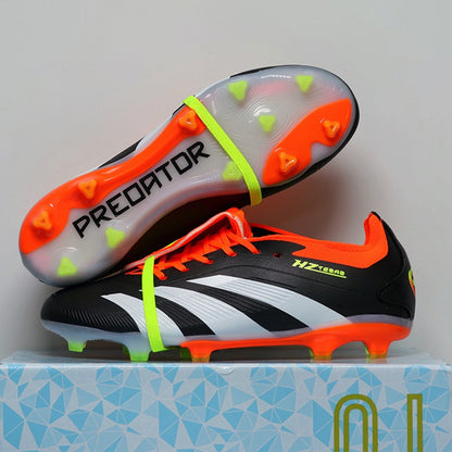 Q-2502 High Quality Mens Soccer Shoes Non-Slip Turf Soccer Cleats for Kids TF/FG Training Football Boots Chuteira Campo 35-45