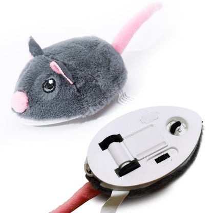 Brinquedos Elétricos Interativos de Rato para Gatos Brinquedo Engraçado de Pelúcia Inteligente para Animais de Estimação Brinquedos de Movimento Interativo Rápido Acessórios para Gatos de Estimação