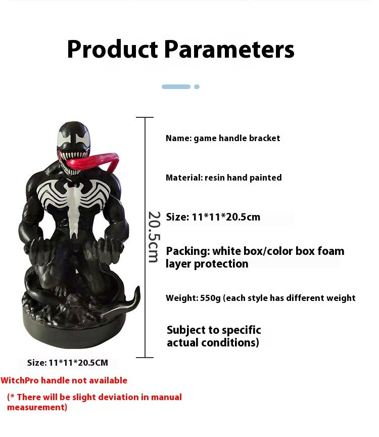 New Avengers Anime Homem-Aranha Venom Ps5 Xbox Suporte de Exposição Base Deadpool Action Figure Brinquedos Celular Ps4 Suporte Modelo Boneca