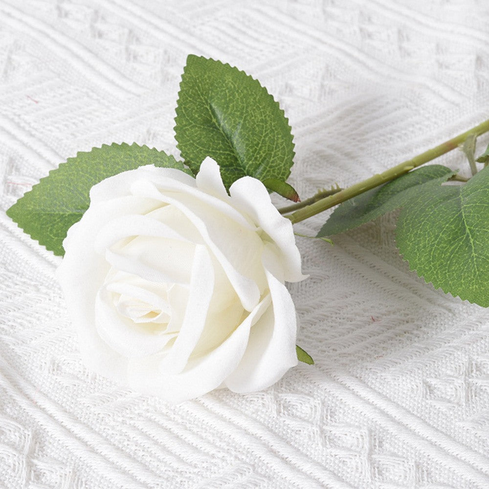1/3/5/10/20pcs Roses Artificial Flowers Rose Flower Branch Artificial Red Roses Realistic Fake Rose for Wedding Home Decor