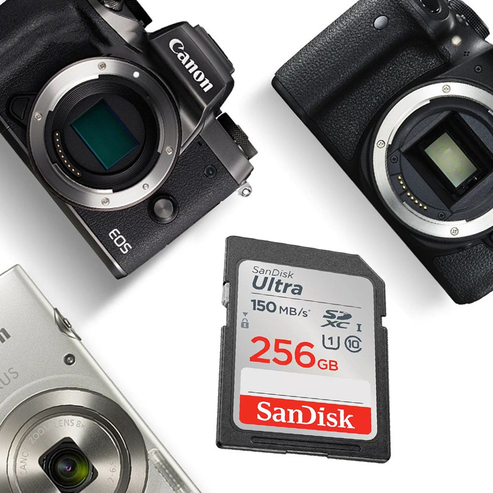Cartão SD SanDisk 32 GB SDHC 64 GB 128 GB 256 GB Cartão SDXC Cartões de memória C10 Velocidade de leitura de até 200 MB/s U3 V30 Cartões Flash 4K UHD para Câmera