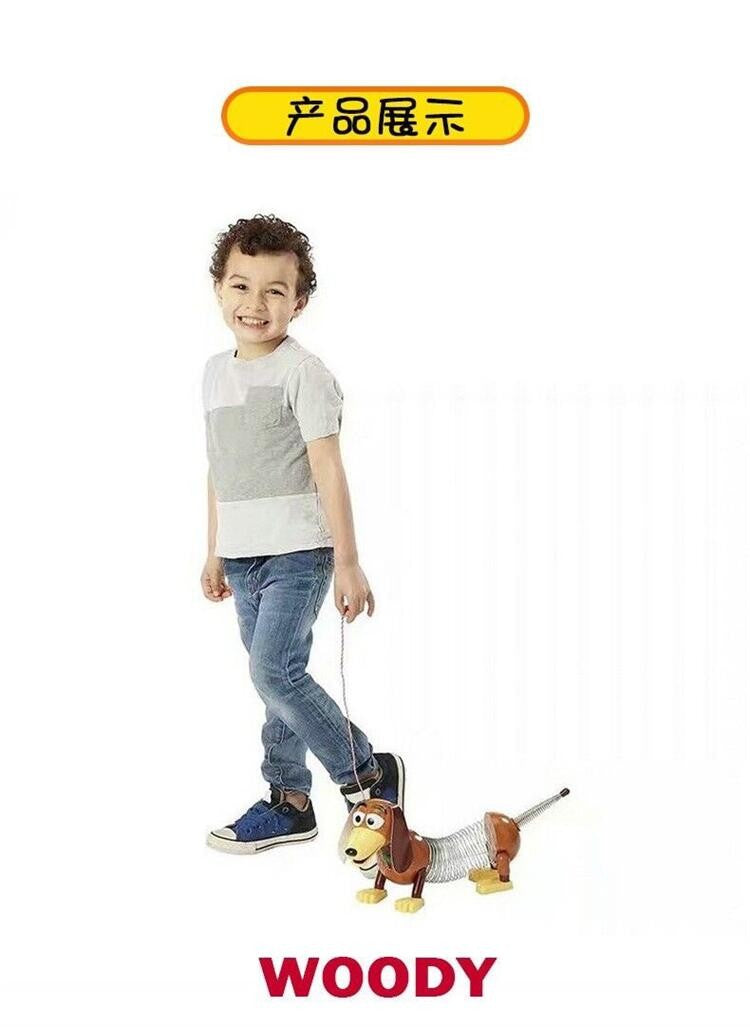 Pixar Toy Story 4 Slinky Dog Boneco Articulado com Som Coleção Brinquedo