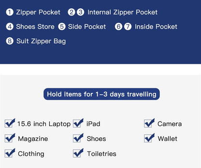 OZUKO Multifunction Men Suit Storage Travel Bag Large Capacity Luggage Handbag Male Waterproof Travel Duffel Bag Shoes Pocket