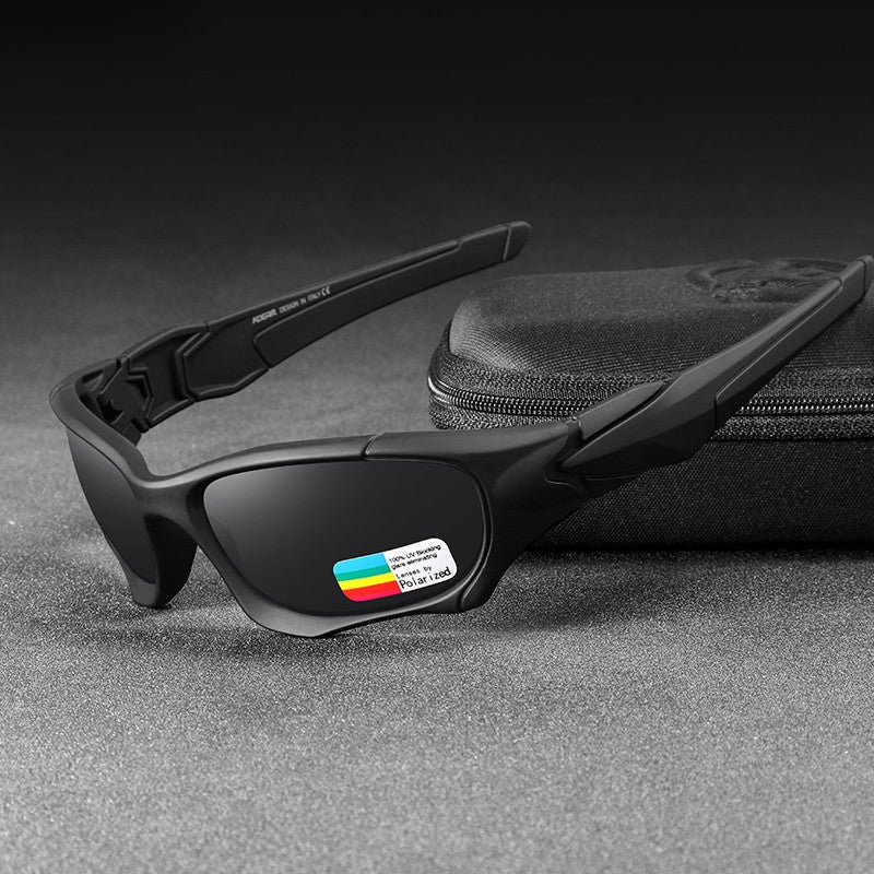 KDEAM Óculos de Sol Polarizados para Esportes ao Ar Livre Masculino Armação Curva Lente Resistente a Estresse Óculos de Sol Feminino KD0623