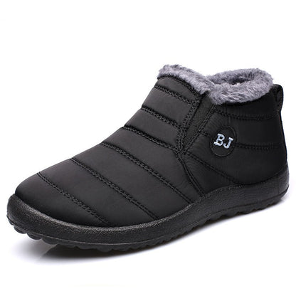 Botas Masculinas de Neve para Área Externa, Sapatos Masculinos com Pelo, Botas de Inverno Masculinas, Botas de Caminhada, Botas de Tornozelo, Sapatos Masculinos Impermeáveis, Botas de Trabalho, Calçados