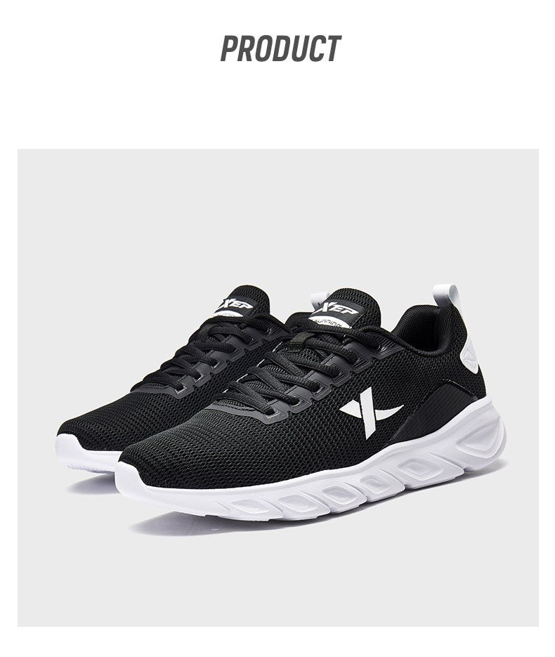 Tênis de Corrida Masculino Xtep Primavera 2025 Calçado Esportivo Absorvente de Suor Tênis Esportivo Esportivo Resistente ao Desgaste com Estabilidade 880119115131