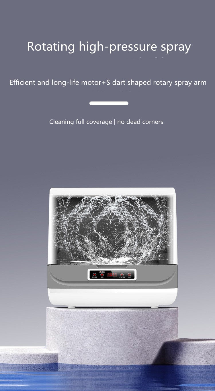 Eco-Friendly Homeuse Kitchen Dishwasher Portable Countertop Compact Smart Dishwashers With Air-Dry Function