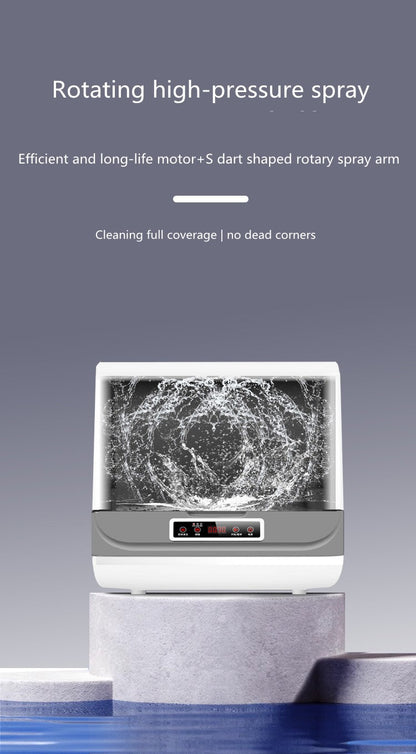 Eco-Friendly Homeuse Kitchen Dishwasher Portable Countertop Compact Smart Dishwashers With Air-Dry Function