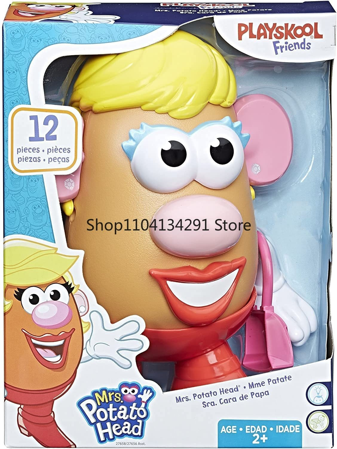 Coleção Original Disney Toy Story 4 Mr. Potato Head Mini Kit de Quatro Bonecos de Ação de Cinco Peças para Crianças Presente
