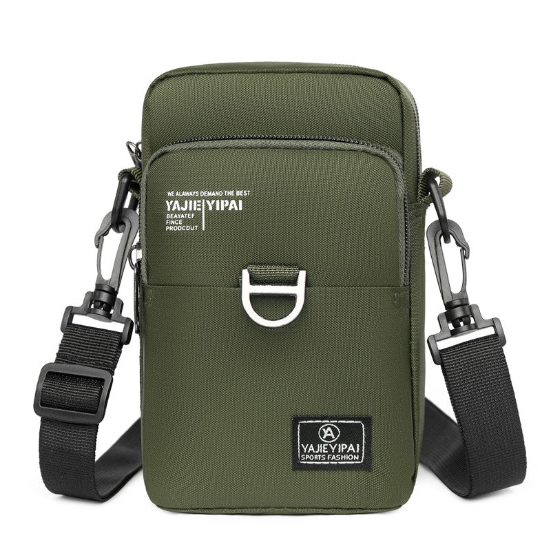 Sports Wallet Phone Bag Shoulder Bag Pouch Case Belt Handbag Purse Coin Wallet Retro Key Holder Small Money Bag