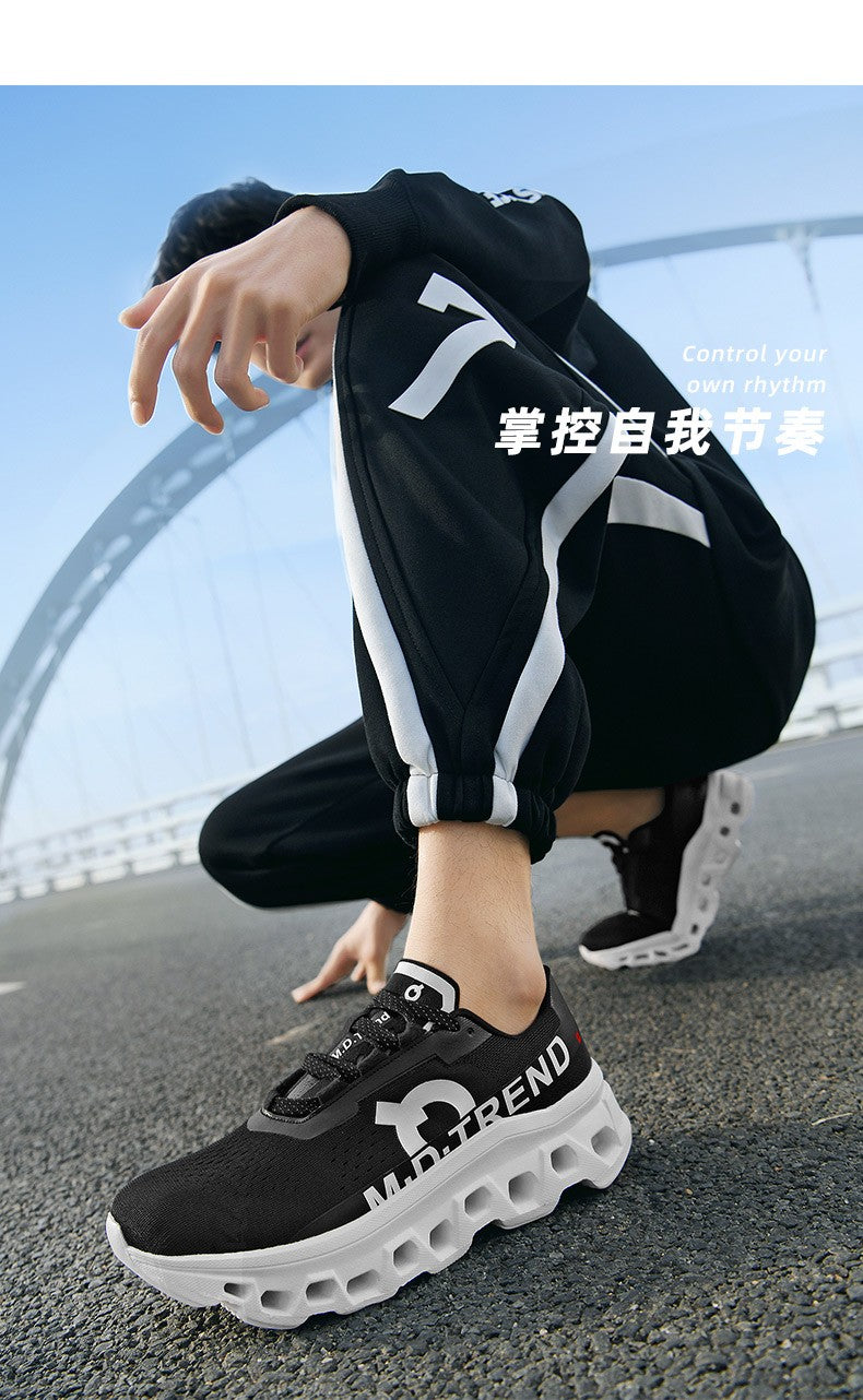 Marathon Men Sports Running Shoes Air Cushion Breathable Lightweight Male Comfortable Athletic Casual Sneakers Hiking Outdoor