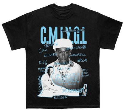 trendy t-shirt for men loose and fashionable versatile round neck 2025 new summer casual printed short sleeve top