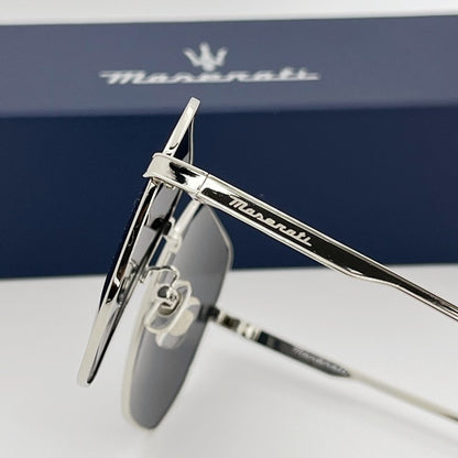 Óculos de Sol MASERATI Quadrados Estilosos Polarizados para Dirigir, Viajar, Masculinos e Femininos, UV400 Visão Nítida