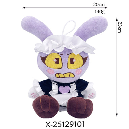 /New Styles The Amazing Digital Circus Pomni Jax Plush Toy Anime Cute Theater Rabbit Doll Cartoon Clown Christmas Kids Gifts