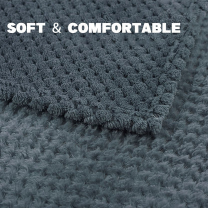 Cobertor macio para animais de estimação, manta de dormir de pelúcia para cães, cor sólida, lavável, almofada de sofá portátil, manta quente para gatos, tapete doméstico para o inverno