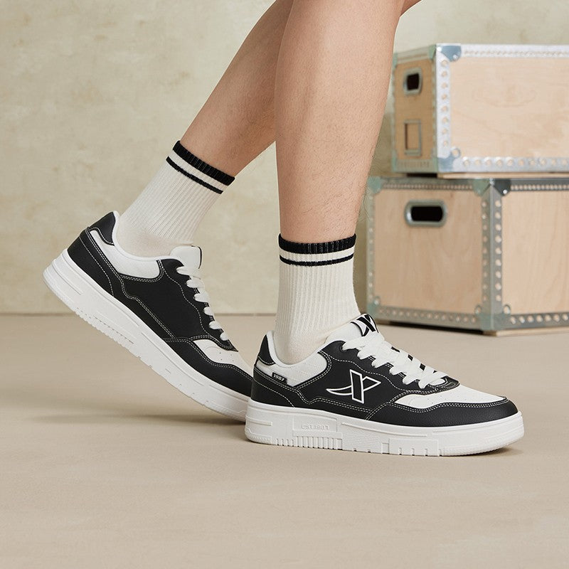 Tênis de Skate Xtep Masculino 2024 Verão Resistente ao Desgaste Sapatos de Skate Estáveis e Macios Tênis de Lazer ao Ar Livre 876319310029
