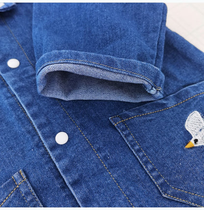 Macacões de Bebê IENENS Roupinhas de Recém-nascidos Macacão Jeans Peça Única 0-18 Meses Menino Menina Roupas Macias Roupas Infantis