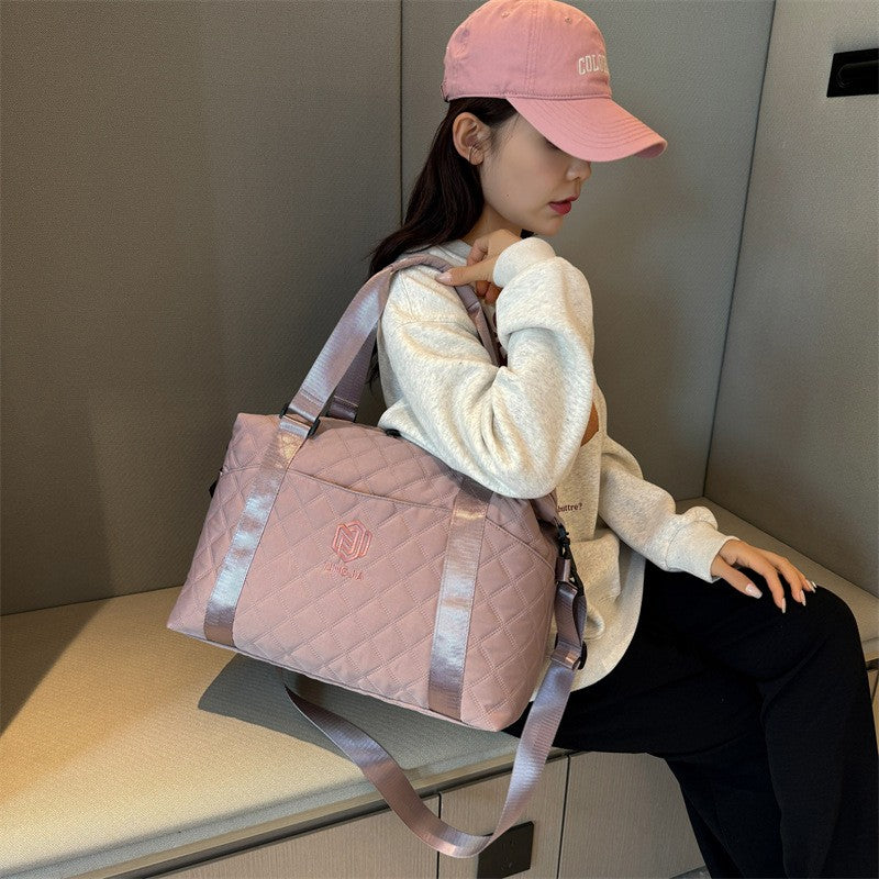 Large Capacity Outdoor Waterproof Travel Bag Luggage Handbag Women Shoulder Bag Oxford Men Sports Gym Bag Female Crossbody Bags