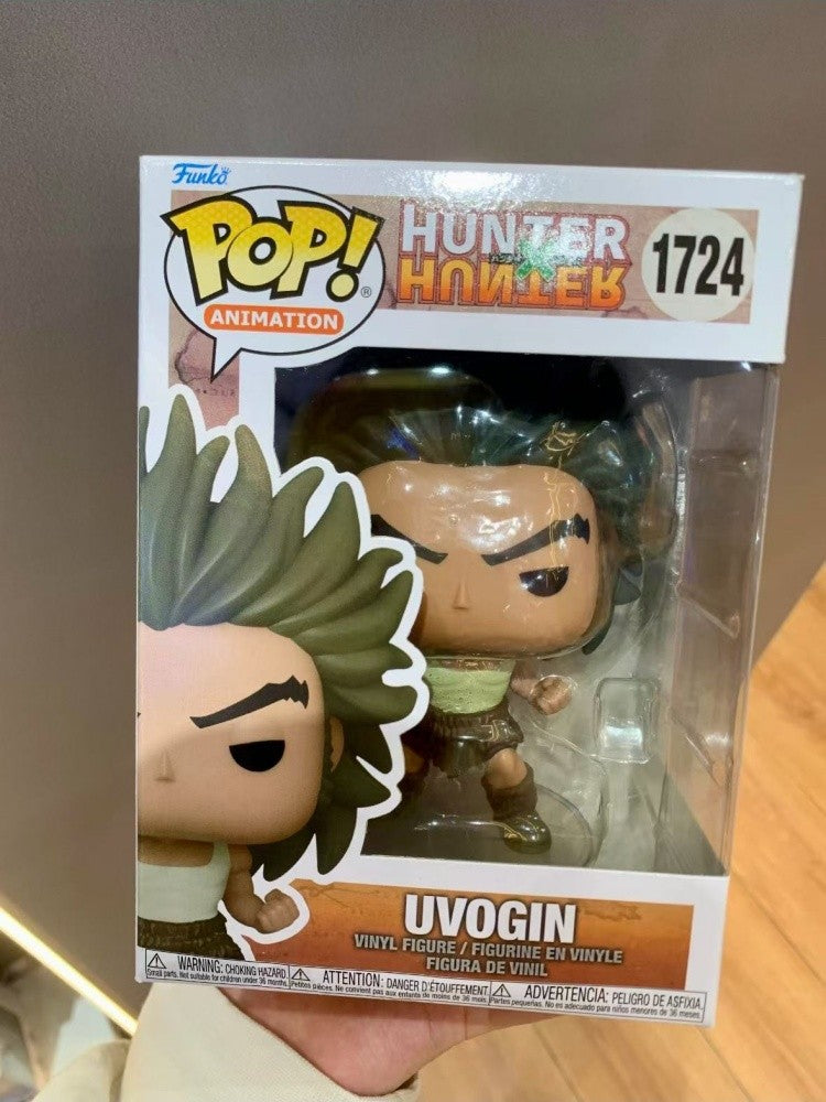 Hunter×Hunter Alluka Zoldyck #1728 3.2in Funko Pop Action Figures Uvogin Kalluto Zoldyck Colecionáveis Anime Bonecos de Vinil Modelo Brinquedos Presente