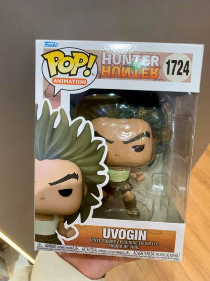 Hunter×Hunter Alluka Zoldyck #1728 3.2in Funko Pop Action Figures Uvogin Kalluto Zoldyck Colecionáveis Anime Bonecos de Vinil Modelo Brinquedos Presente