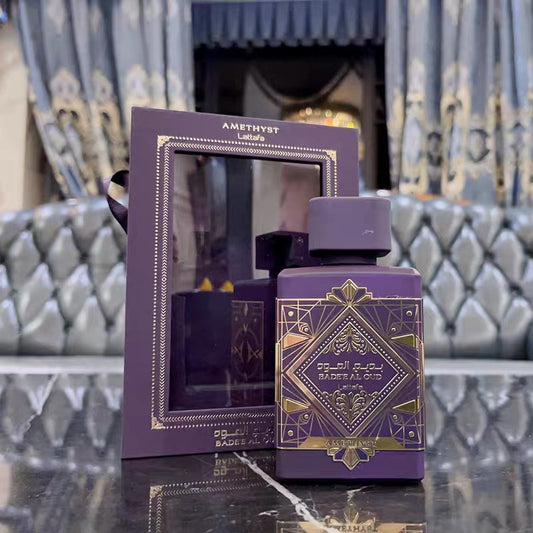 Latafa Badee Al Oud Perfume Spray(for both men and women)3.4 oz/100 ml,suitable as gifts for birthdays,parties
