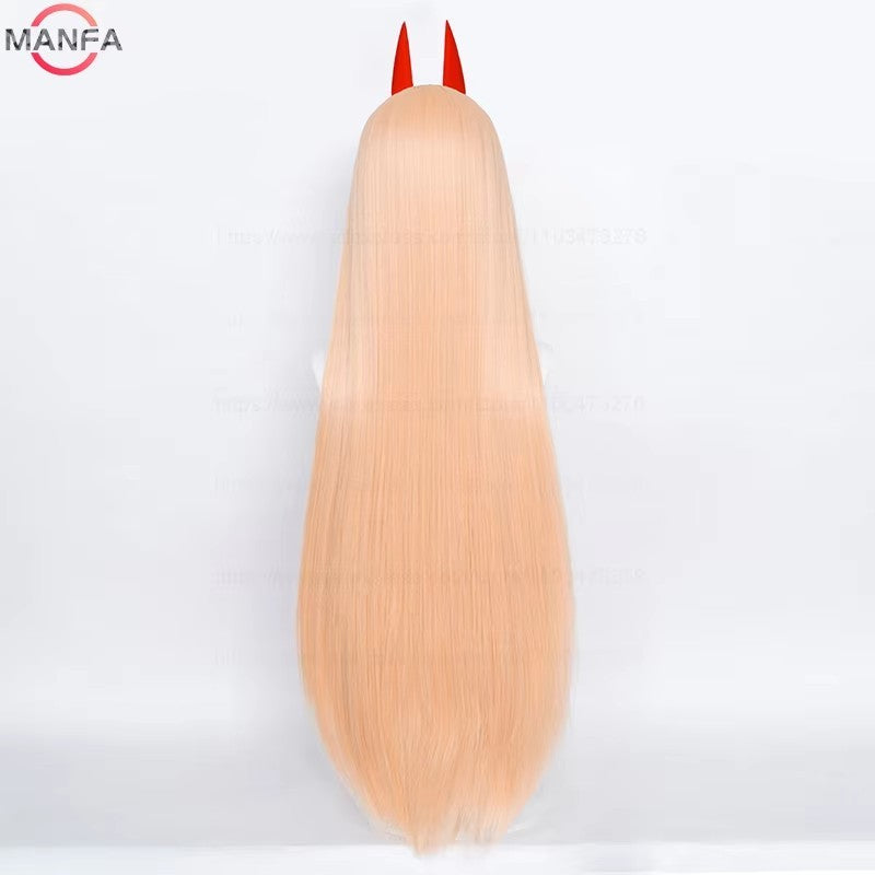 Peruca Cosplay de Anime de Alta Qualidade Marin Kitagawa Longa Rosa Laranja Resistente ao Calor Cabelo Sintético + Touca de Peruca