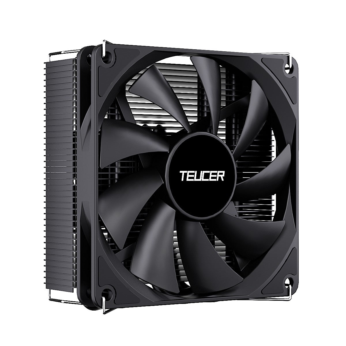 TEUCER UT45 Series CPU Cooler 45mm ITX Case Air Cooling Radiator with UT12015 FDB Fan for AM5 AM4 and LGA1700 1200 2011 for X99
