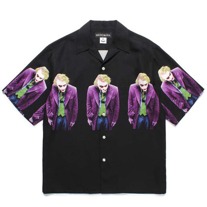 Latest Trend WACKO MARIA 25SS Vintage Denim Rope Crop Casual Hawaii Beach Holiday Mens Womens Casual Short Sleeve Shirt Tops