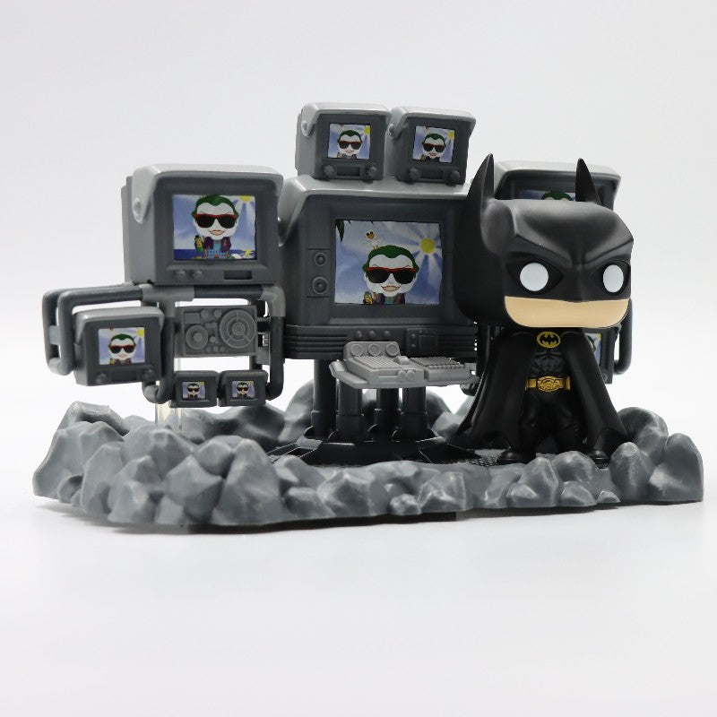 Funko Pop Original DC Comics Momento Batman na Batcaverna Bonecos de Ação 85º Aniversário Figura de Vinil Modelo Brinquedos Presente Coleção Decoração
