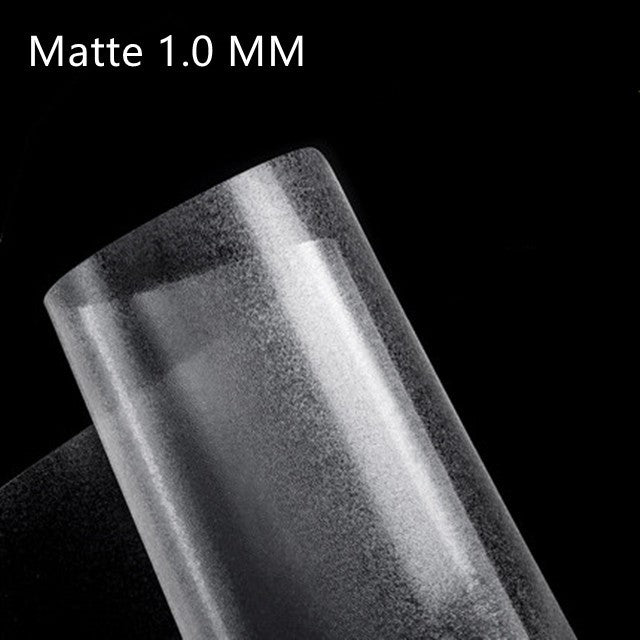 Transparent PVC Tablecloth Waterproof Kitchen Tablecloth Pad Glass Soft Cloth Tableclot Oil-Proof Table Mat Table Cover