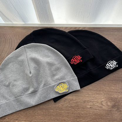 Sy Skull Hat Sy Running Cap 2026 New Knitting Sy-na Beanie Hat Men Women Paragraph Quality Cap Y2k Warm Beanies